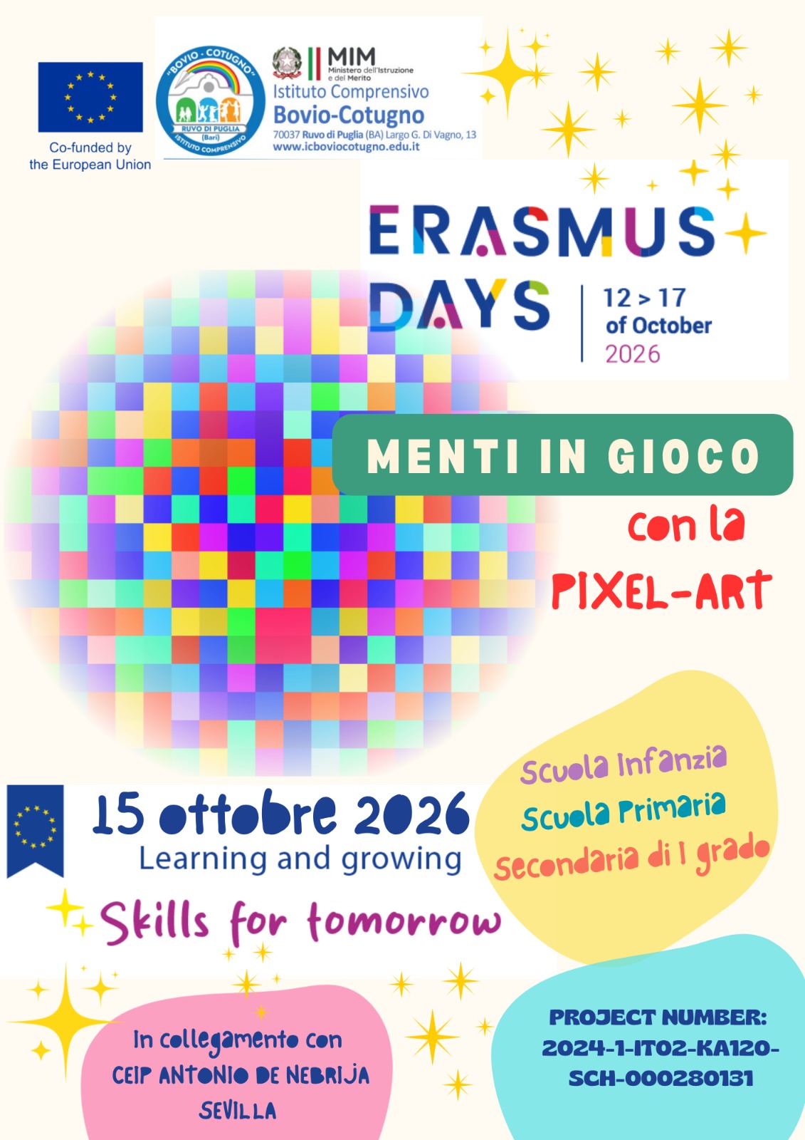 Erasmus day: Menti in gioco con la pixel art